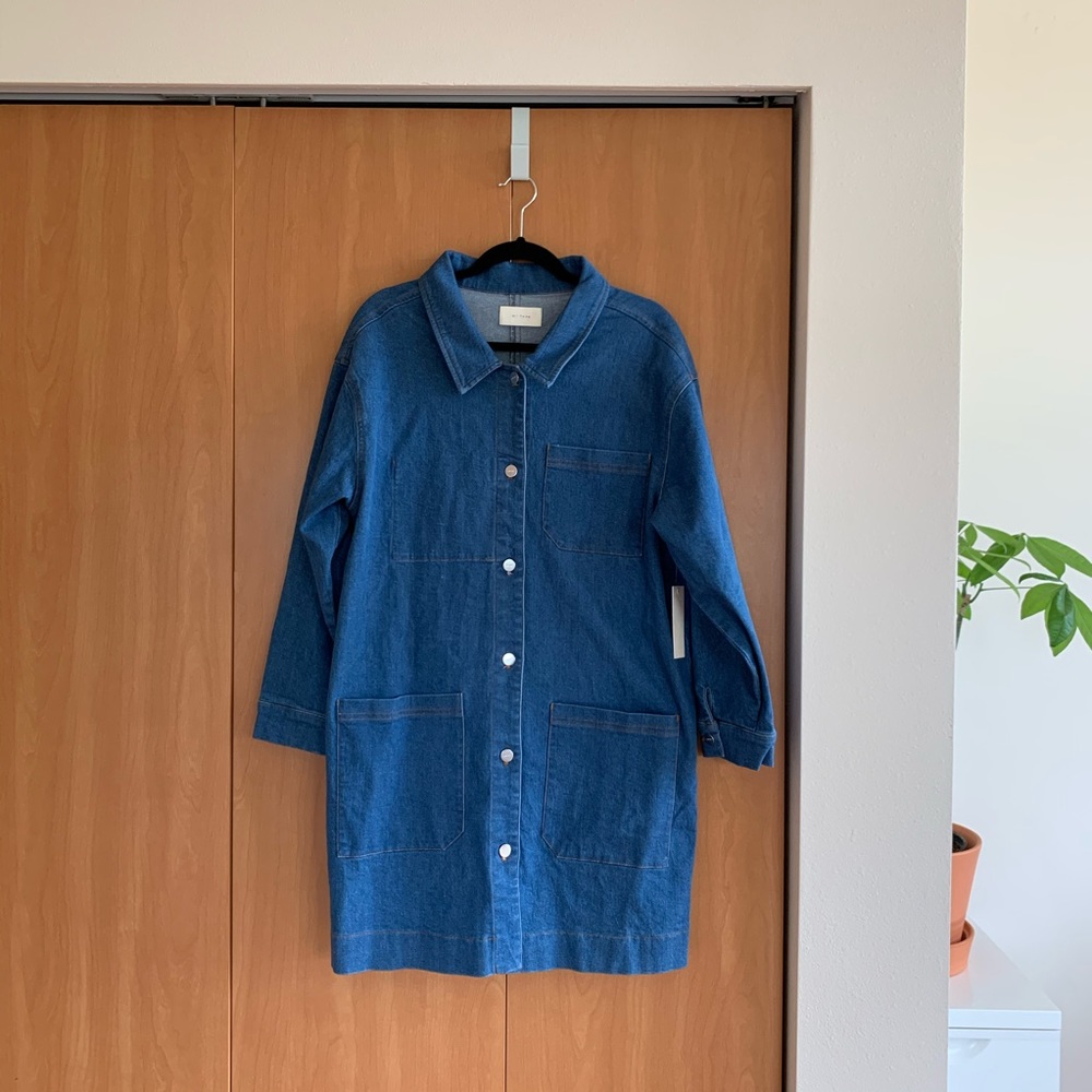 Capulet Long Sleeve Denim Dress/Jacket